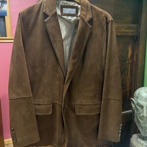 Daniel Cremieux Premium Leather Suede smoking jacket